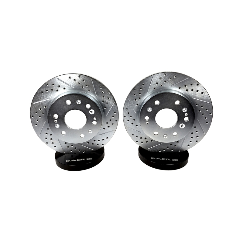 Jeep Wrangler Brake Rotors (2) - Rear - Baer Brakes - Claw Performance Rotors - `03-`06